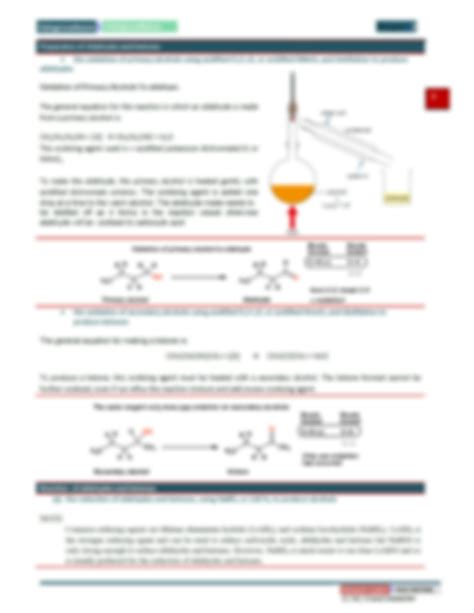 Carbonyl Compounds Notes 的图像结果