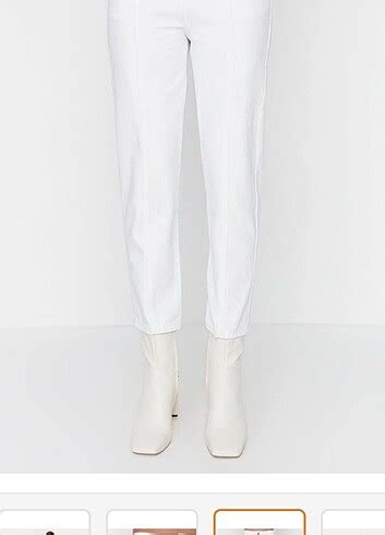 Trendyolmilla Beyaz Straight Jean Trendyol & Milla Jean / Kot %20 ...