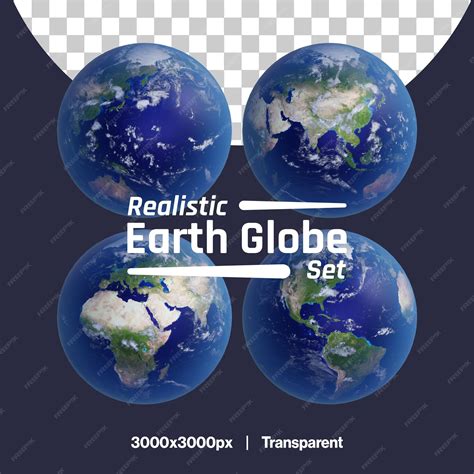 Realistic Earth Globe 的图像结果