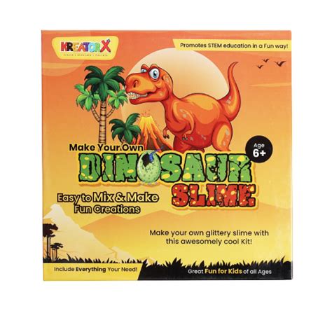 Dinosaur Slime Books - Your Own Dinosaur Slime - StarAndDaisy