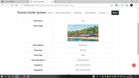 Image result for Tourist Guide System Project VB.NET