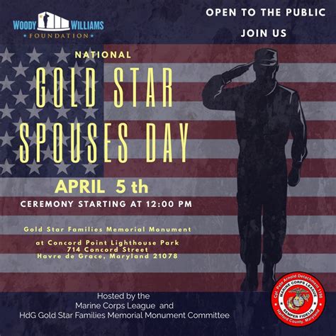 Gold Star Spouses Day Ceremony, Concord Point Lighthouse, Havre De ...