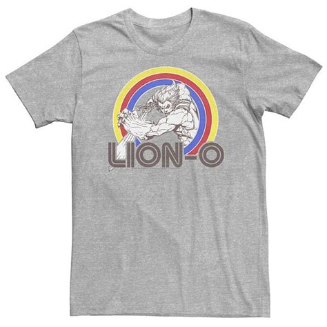 Big & Tall ThunderCats Lion-O Retro Rainbow Tee