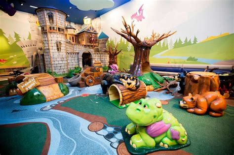 mall with indoor playground