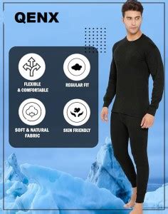 qenx OSWAL THERMAL Men Top - Pyjama Set Thermal - Buy qenx OSWAL ...