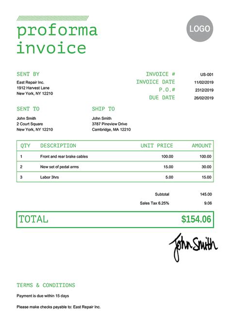 Image result for How to Create a Proforma Invoice