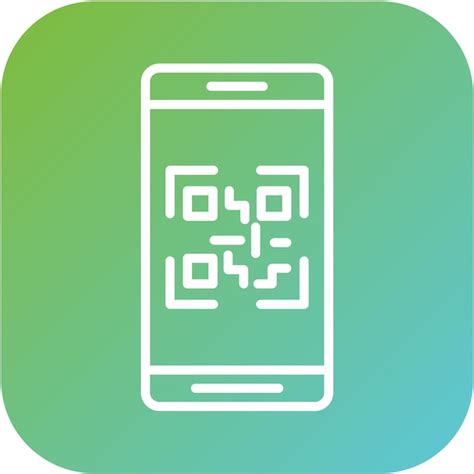 Vector design qr code icon style | Premium Vector