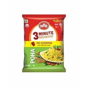 MTR 3 Mins Breakfast Poha Pouch 60 Gram : Amazon.in: Grocery & Gourmet ...