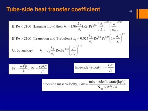 PPT - HEAT TRANSFER, HEAT EXCHANGERS, CONDENSORS AND REBOILERS, AIR ...
