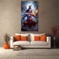 Powerful Lord Shiva Canvas Painting – Genie Art
