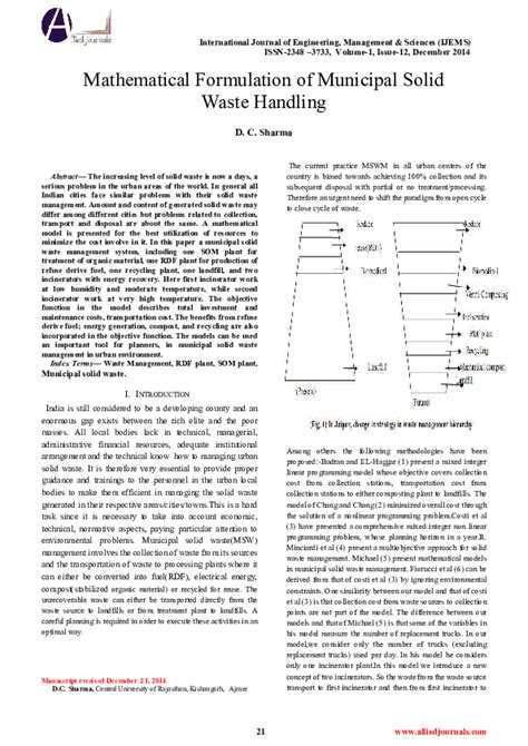 Image result for Solid Waste Calculation