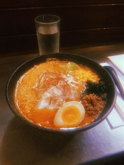Spicy Miso Ramen from Ganko Ittetsu Ramen in Brookline, MA : r/ramen