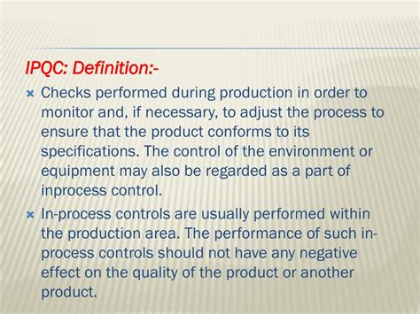 IPQC制程控制应该怎么做？看完就明白了_工序_巡回检查_产品