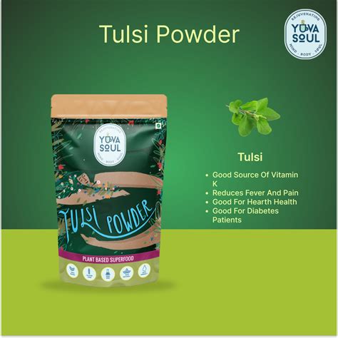 Tulsi Powder 150 gms – Yuva Soul