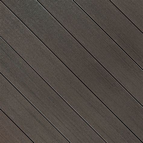 Fiberon Promenade 1-in x 5-1/2-in x 12-ft Weathered Cliff PVC Deck ...