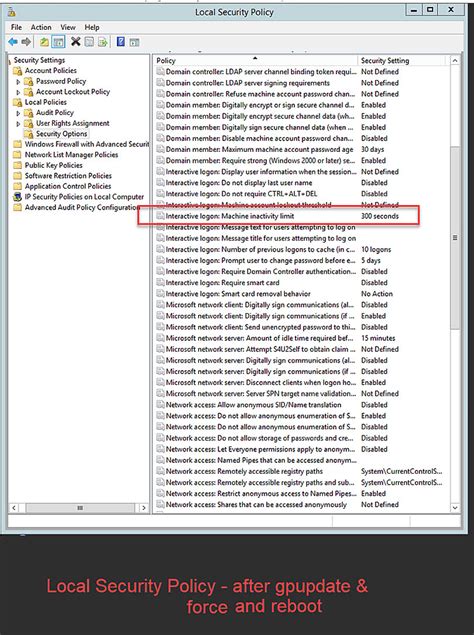 Image result for Inactivity Timeout GPO