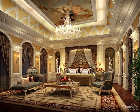 欧式古典别墅客厅装修效果图大全2017图片 – 设计本装修效果图
