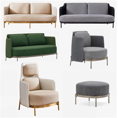 北欧单人铁艺沙发椅现代简约小户型设计师意式轻奢墨绿色布艺沙发