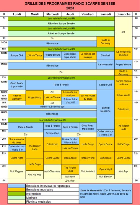 Image result for Grille Des Programmes