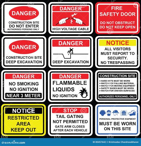 Construction Safety Signs
