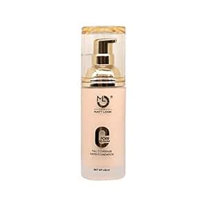Buy Mattlook Zero Pore Oil Control Full Coverage Matte Foundation ...