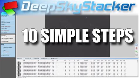 Deep-Sky Stacker Full Tutorial 的图像结果