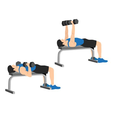 Flat Barbell Bench Press
