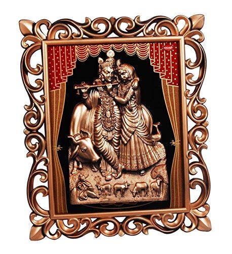 Sigaram Archies Radha Krishana Idol Frame K900 : Amazon.in: Home & Kitchen