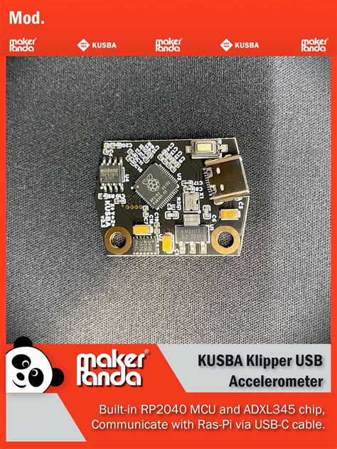 Kusba Usb Adxl345 Accelerometer Pcb V2.3 For Klipper Designed By Xbst ...