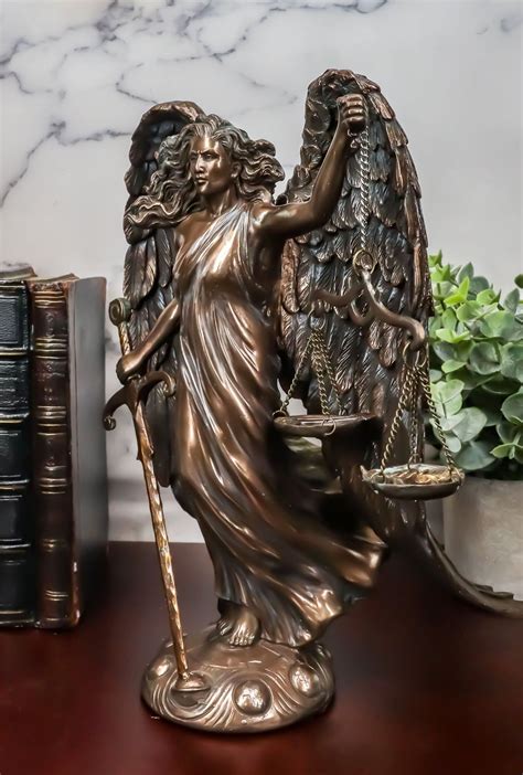 Ebros judaic archangel saint raguel statue angel of justice 9 75h ...