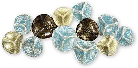 Collectible India Metal Wall Hanging Decor Decorative Flowers Shape ...