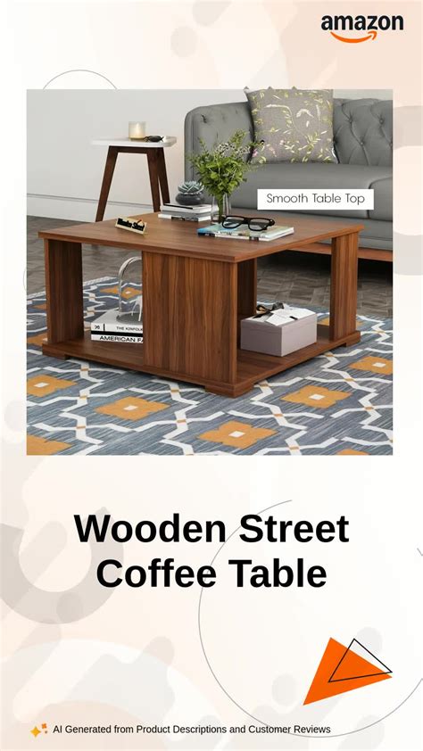 Watch Wooden Street Coffee Table on Amazon Live