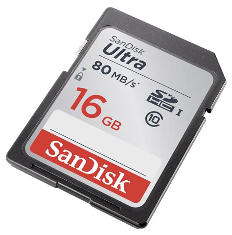 Memoria SDHC SanDisk 16GB Ultra Clase 10