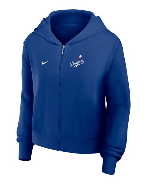 Los Angeles Dodgers Women’s Nike MLB Full-Zip Hoodie. Nike.com