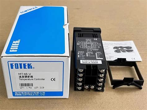 Fotek Temperature Controller - FOTEK temperature controller MT-48V ...