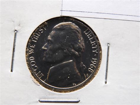 At Auction: 1968-S Proof Jefferson Nickel