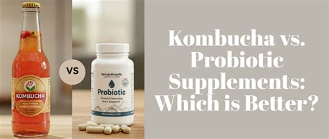 Kombucha vs. Probiotic Supplements: Which is Better? – Grabenord
