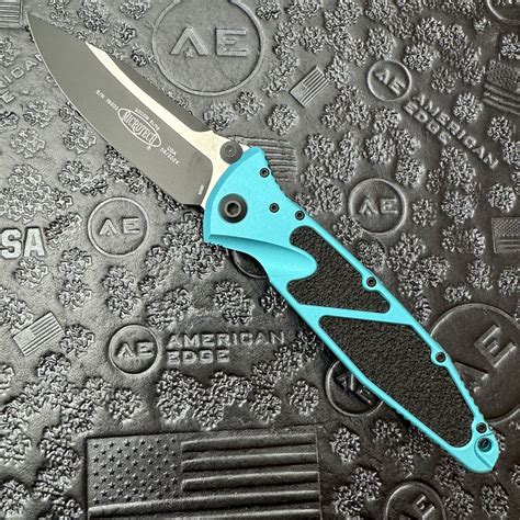 Microtech Socom Elite Manual S/E Turquoise Standard 160-1TQ | American ...