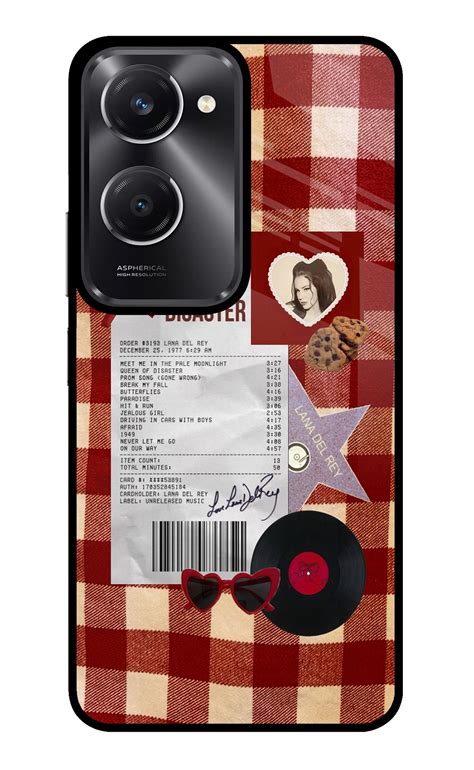 Buy Now Queen of Disaster Glass Case for Vivo T3 Lite 5G Online | Casekaro