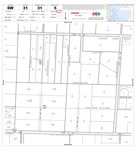 Snohomish County, WA Assessor Maps Selection