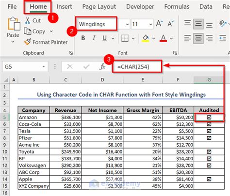Image result for Check Mark Character Code Excel