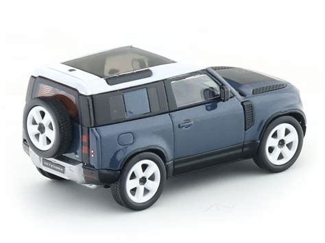 Land Rover Defender 90 Blue 1:64 Shadow Pro Diecast Model Car | Off ...