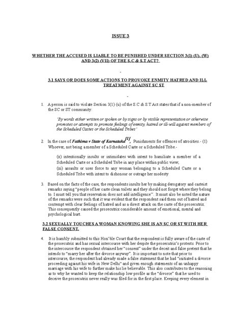 Issue 3 for Trial - Moot Court And Internship (C4) - Christ University ...