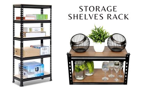 STAR WORK Adjustable Racking Shelves Multipurpose Storage Rack{FREE ...
