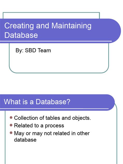 Image result for Steps to Create a Database