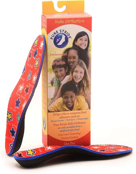 Buy Pure Stride Kids Orthotics - Shoe Insole & Support for Metatarsals ...