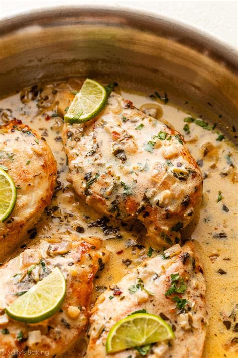 Cilantro Lime Chicken (Popular 1 Pan Recipe) - Ulkse