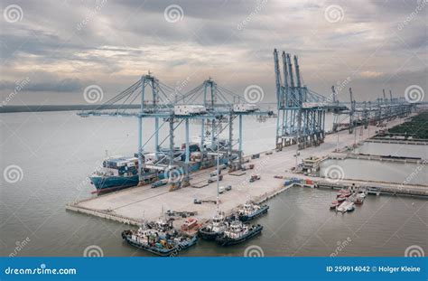 Klang, Malaysia - September 25, 2022: Cranes at the Port Klang Near ...