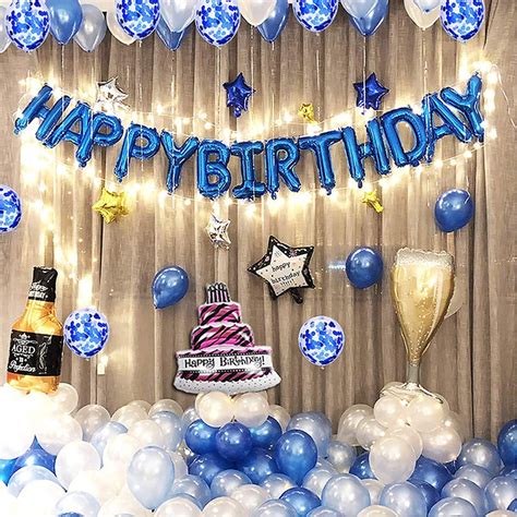 Blue Birthday Party Decorations Set for Birthday – Theme My Party