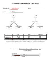 Image result for Y Balance Test Data Collection Sheet